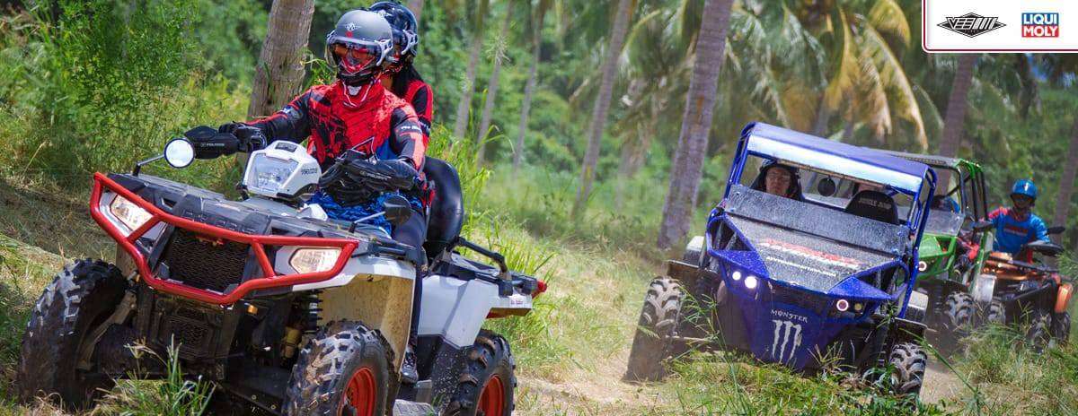 ATV trip starts 10:00-13:00 / 14:30-17:30